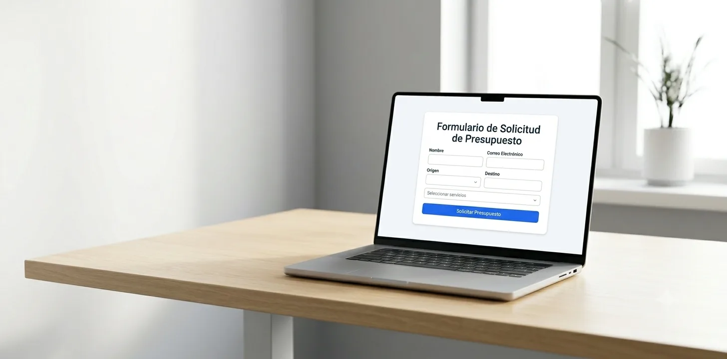 Solicitudes de presupuesto desde la web entrando como leads en MoveSuite
