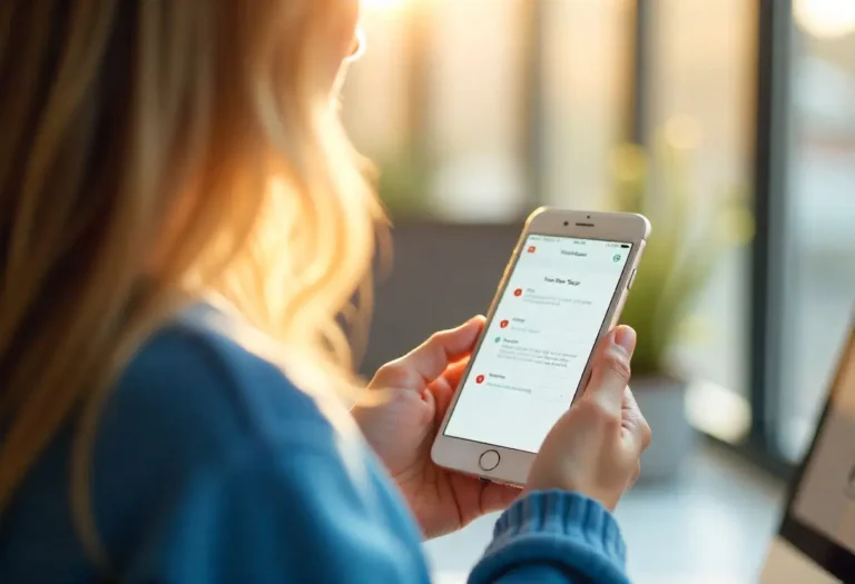 Mockup móvil del formulario paso a paso