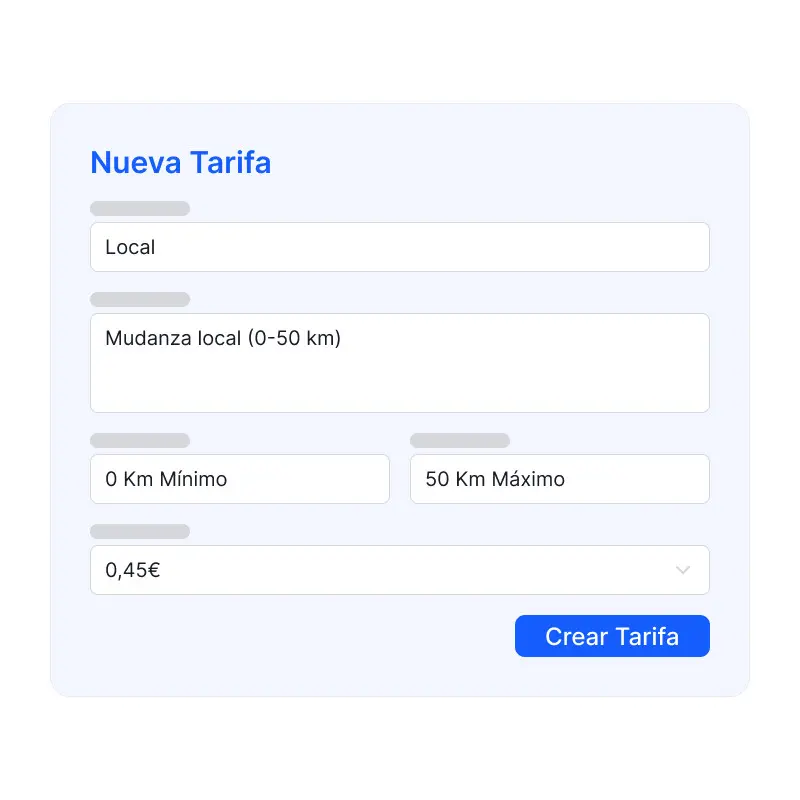 Configurador de Rangos Kilométricos