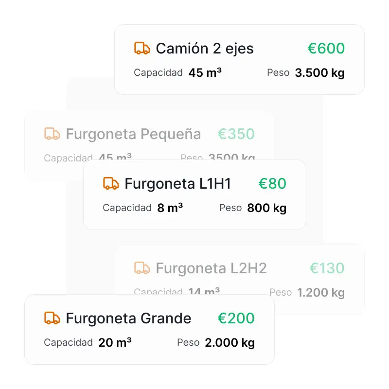 Selección Inteligente de Flota y Volumen