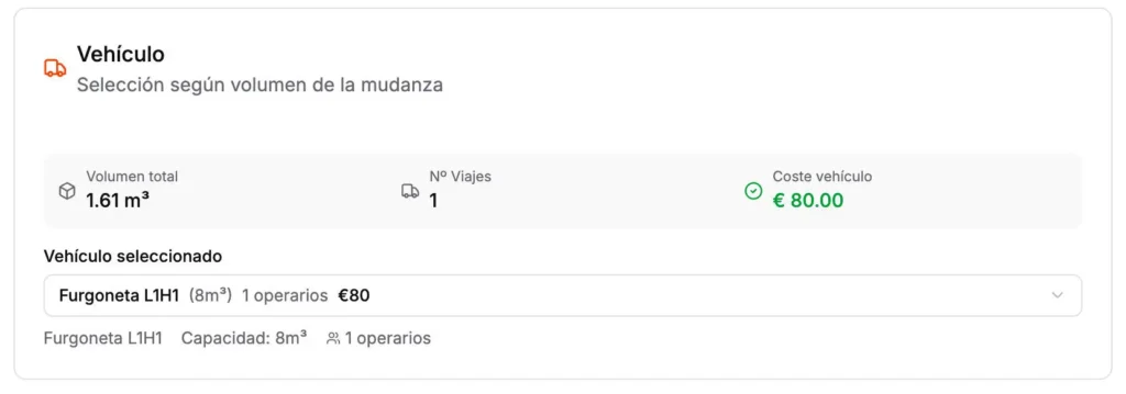 Vehiculos personalizados presupuestos automaticos mudanzas
